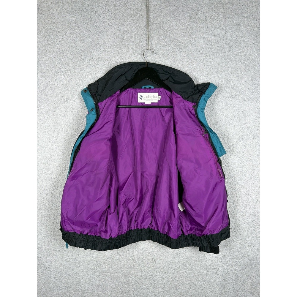 Vintage Columbia Radial Sleeve Women's Size M Ski Jacket Full Zip Powder Keg - Picture 2 of 6